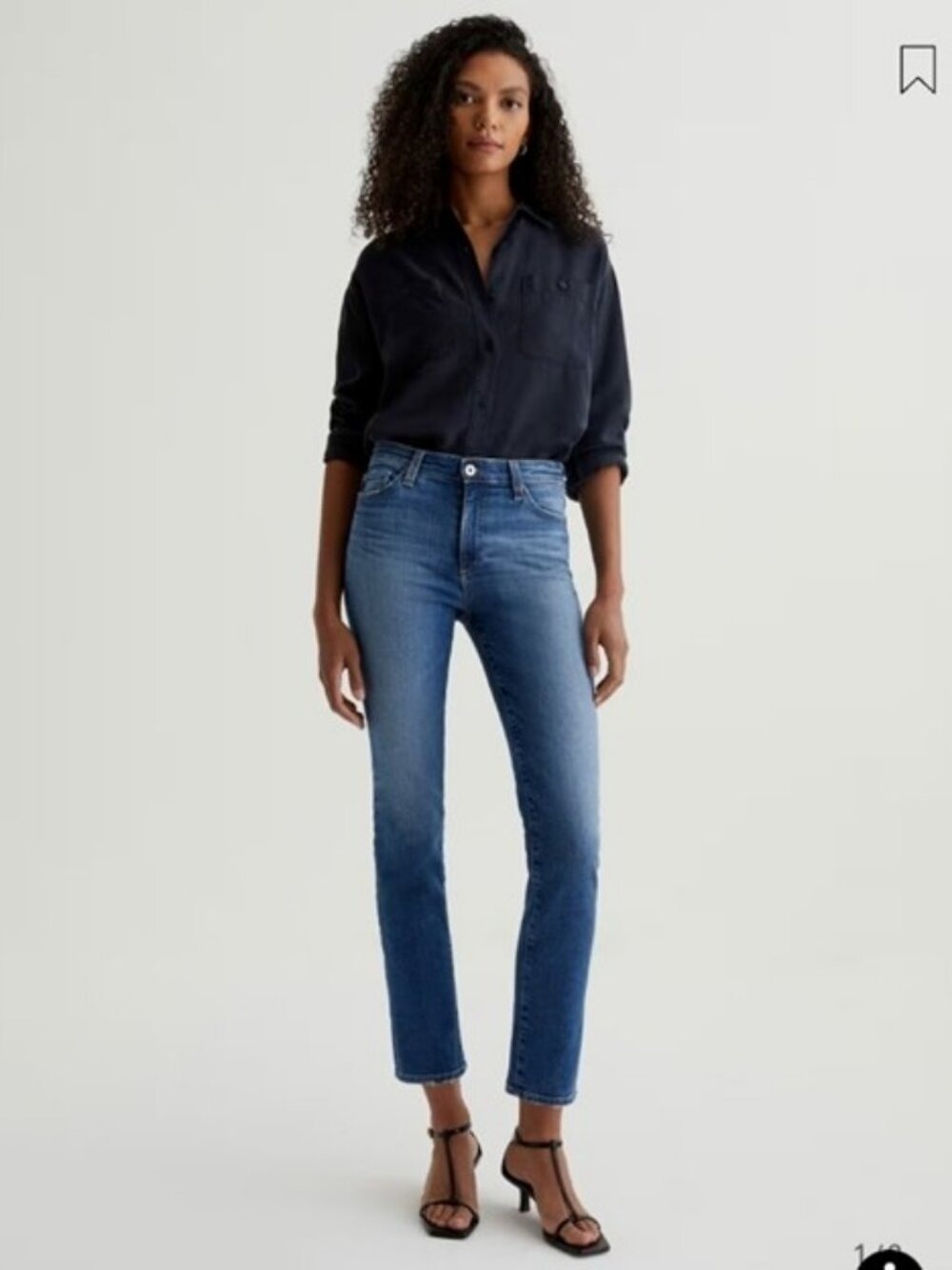 Adriano Goldschmied Mari High Rise Slim Straight Jeans 31